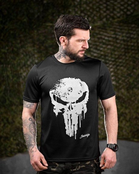 Тактична потоотводна футболка каратель ДЛ7030 | Зображення 4