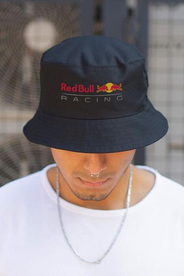 Панамка Without з принтом RedBull Black | Зображення 1