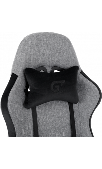Кресло геймерское GT Racer X-2324 Fabric GrayBlack Suede | Зображення 8