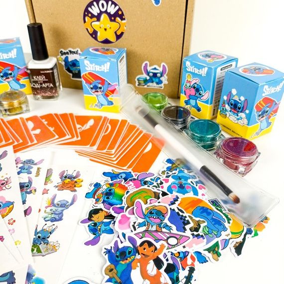 Набір для біо-тату "Wow Box Стіч" wow-box-stich-5 для 5 дітей | Зображення 2