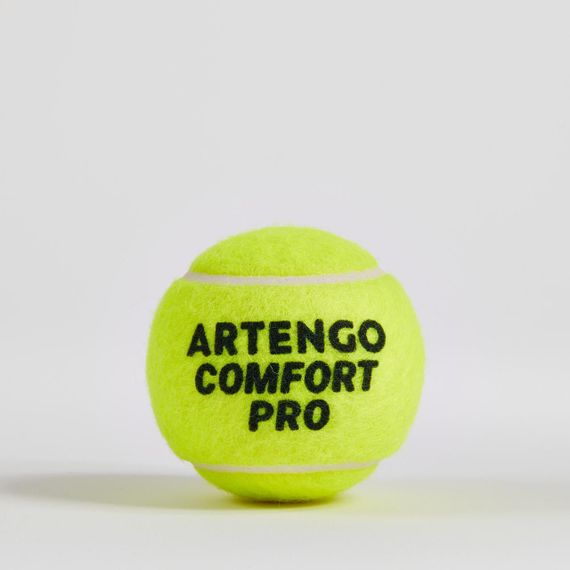 Набір м'ячів Comfort Pro для гри в теніс 4 штуки жовті - One Size | Зображення 3