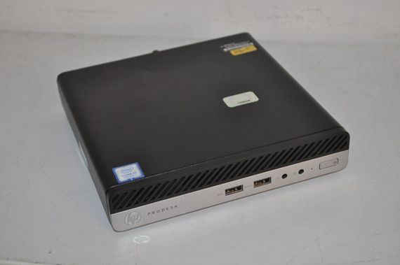 Неттоп HP EliteDesk 400 G3 Desktop Mini USFF / Intel Core i5-7500T (4 ядра по 2.7 - 3.3 GHz) / 16 GB DDR4 / 240 GB SSD / Intel UHD Graphics 630 / Блок живлення / Windows 11 Pro б/в + Подарунок Флеш пам'ять USB 32 GB | Зображення 2