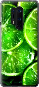 Чохол на OnePlus 8 Pro Зелені часточки лимона "852t-1896-2448"