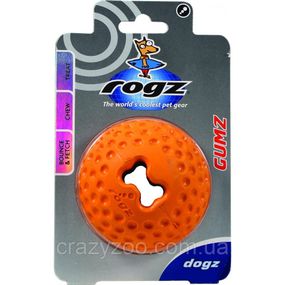 Игрушка для собак Rogz GUMZ мяч оранжевый М 6.4 см 3542408