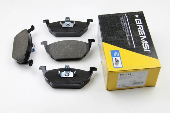 Колодки передні гальмівні Caddy III/Golf V/Octavia/A3 96-, Bremsi (BP2712) | Зображення 2