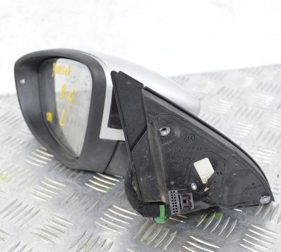 Дзеркало ліве електричне 8 pin Volkswagen Passat B7 2010-2014 Дзеркало ліве електро 8 пін Фольксваген Пассат б7 3C0857933A | Зображення 2