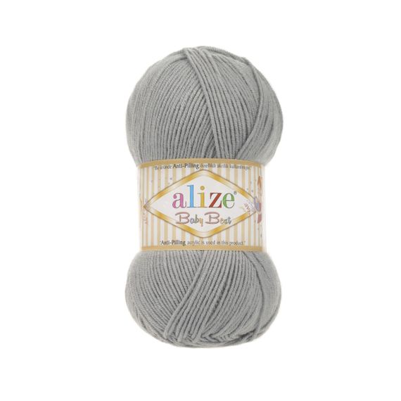 Пряжа Alize Baby Best No 344 (Алізе Бебі Бест) – 10% Бамбук, 90% Антипілінг Акрил, 100г/240м