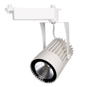 Светильник трековый поворотный LED 410/36W CW WH COB
