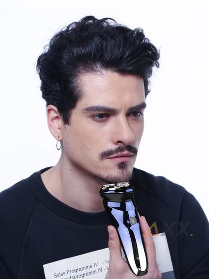 Електробритва VGR V-346 BLUE роторна водонепроникна IPX5 LED display (46257-V-346_346) | Зображення 9