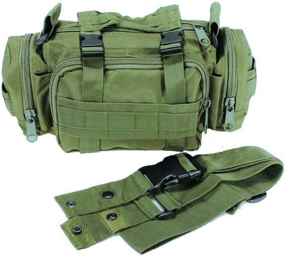 Тактична сумка Molle Combat Sachet хакі | Зображення 3