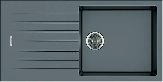 Кухонна мийка Fabiano Classic 100x50 Titanium 8221.301.0018