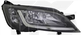 Фара передняя левая (черная) Citroen Jumper / Fiat Ducato / Peugeot Boxer '14- (TYC)