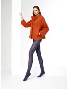 Колготи теплі Omero Izabel collant, Italy, 100 den, розміри S, L, колір чорний