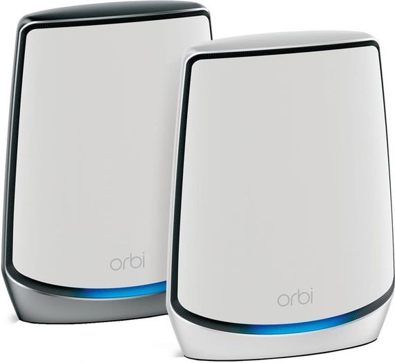 Система WiFi-Mesh NETGEAR Orbi RBK852 AX6000, 2мод, білий (RBK852-100EUS)