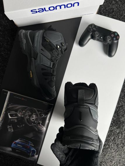 Чоловічі зимові кросівки Salomon Quest 4 GTX Grey Black  Fur  , В'єтнам 44 28 - 28,5 см | Зображення 5