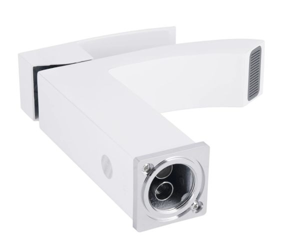 Змішувач для раковини Qtap Swan Cascada, Chrome/White (k35) QTSWA270CRW45568 | Зображення 4