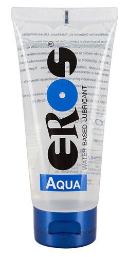 Лубрикант Eros Aqua на водній основі, 200 мл Sex Aura