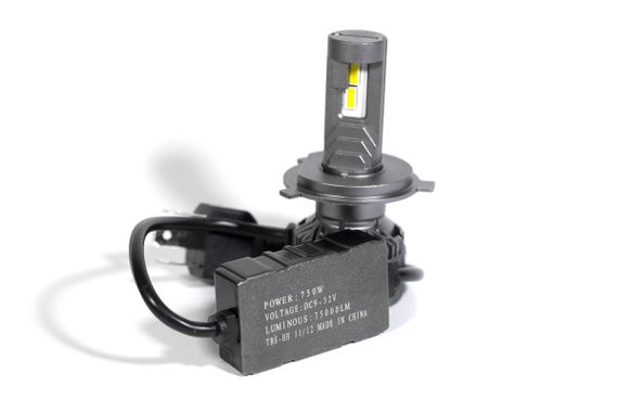Комплект светодиодных ламп TBS Design TF3 MAX H4 H/L P43t 9-32V 130W 15000Lm 6000K + CANBUS | Зображення 4
