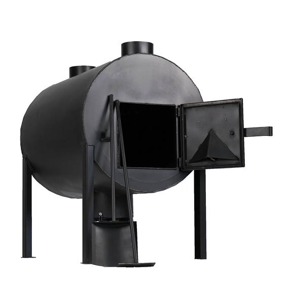 Дров'яна піч буржуйка Екожар Про 500 плюс комплект із вентилятором ВЖИВАНА (1міс.) | Зображення 3