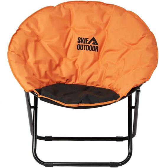 Стул раскладной Skif Outdoor Shell. Черный/оранжевый | Зображення 4