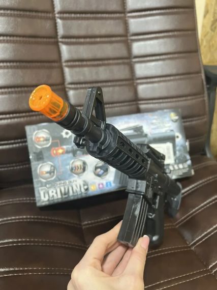 Игрушка автомат Ак-918 со световыми и звуковыми эффектами | Зображення 2