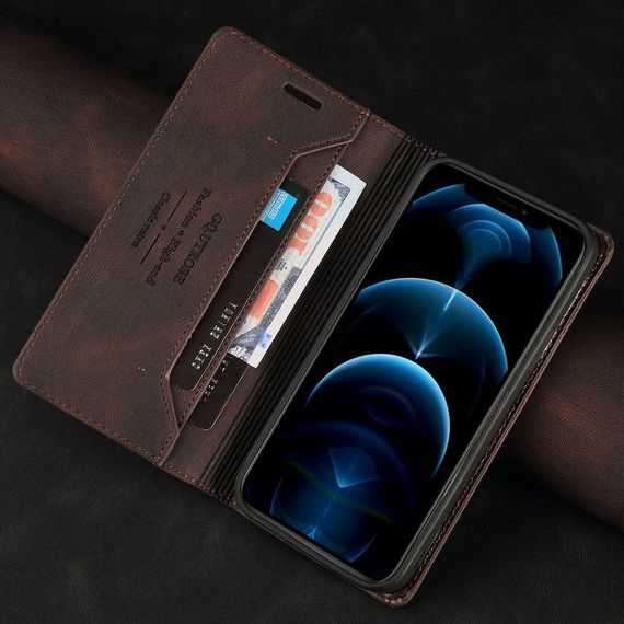 Чохол книжка G.Q. для Xiaomi Redmi Note 11 4G / 11s / Note 12s колір Коричневий | Зображення 2