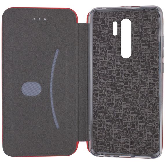 Шкіряний чохол-книжка Classy для Xiaomi Redmi 9 Червоний | Зображення 1