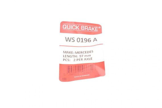 Датчик зносу гальмівних колодок Mercedes Benz A-class W176 E-class W213 12- К-кт 2 шт.  WS 0196 A | Зображення 1