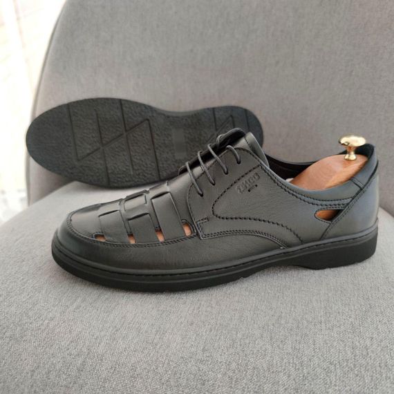 Закриті шкіряні сандалі чоловічі 40 41 розмір | Зображення 3