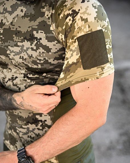 Компресійна потоотвідна футболка elit force SSO піксель ОЛ7259 | Зображення 5