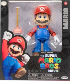 Коллекционная фигурка Марио 13см Братья Супер Марио в кино Оригинал The Super Mario Bros Movie