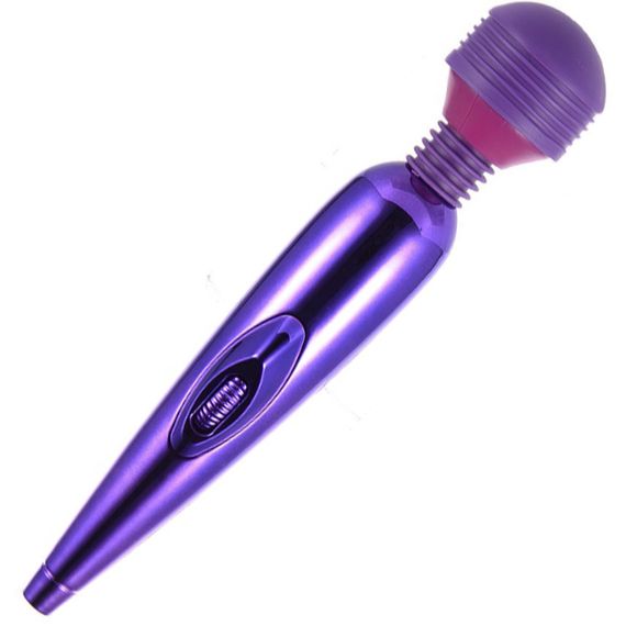 Вібромасажер для всього тіла Easy Love 10 режимів вібрації Dark purple Sex Aura | Зображення 1