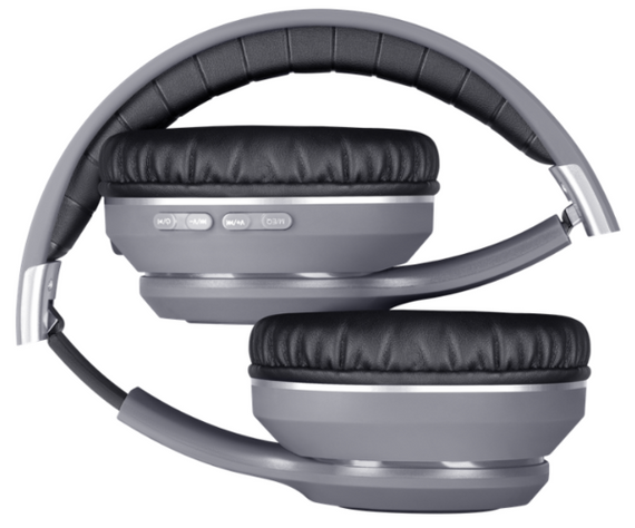 Навушники Defender FreeMotion B571 Bluetooth LED Gray (63571) | Зображення 1