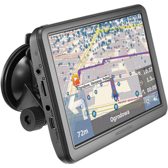 GPS Навігатор Modecom Device FreeWAY CX 7.4 TFT 16GB 7" MapFactor EU | Зображення 2