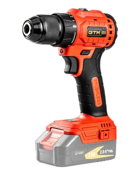 Акумуляторний безщітковий шурупокрут GTM DS18/50BL без АКБ і ЗП у кейсі (DS18/50BL_BARE TOOL) | Зображення 1