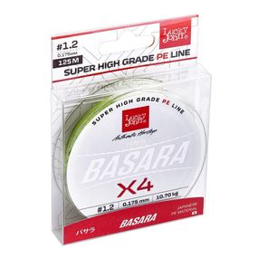 Леска плетёная Lucky John Лаки Джон Basara Light Green 125/009