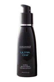 Лубрикант WICKED Ultra Chill силиконовый, 60 мл sexstyle