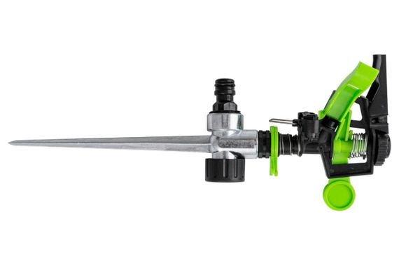 Дождеватель пульсирующий Mastertool - 1/2" x 20 м металл костыль (92-9329) | Зображення 2