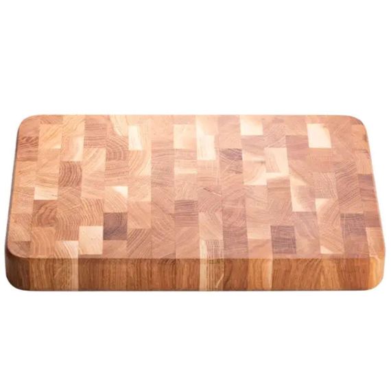 Дошка для нарізання обробна 30×20 см Доміно з ясена Lugi C50W200300Y