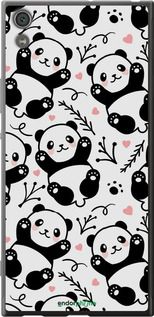 Чохол на Sony Xperia XA1 Ultra G3212 Панди "4318t-1237-2448"