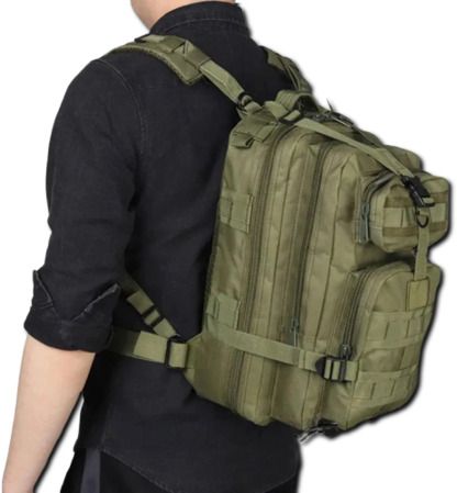 Рюкзак тактичний M07 40 л Оливковий XPRO 50х30х20 см (234561148_715) | Зображення 9