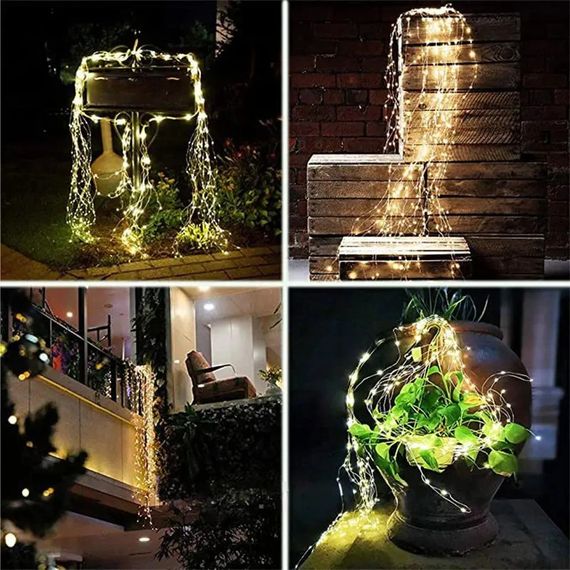 Гірлянда Кінський хвіст з пультом XPRO 3 м 600LED, теплий білий (234574677_475) | Зображення 7