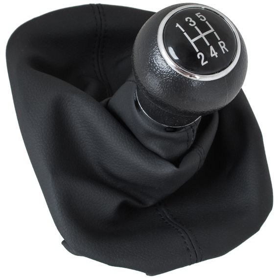 Volkswagen Passat B5 рестайлінг (00-05) ручка КПП перемикання передач 5 ступка + чохол + рамка, Пассат Б5