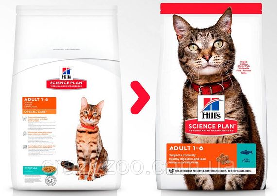 Сухой корм для котов Hill's Tuna с тунцом 1.5 кг 604073 | Зображення 3