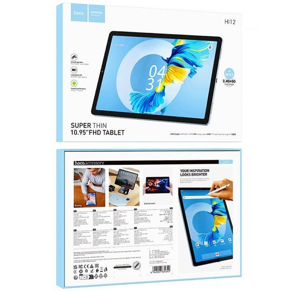 Планшет Hoco HI12 10.95" Island Blue | Зображення 1