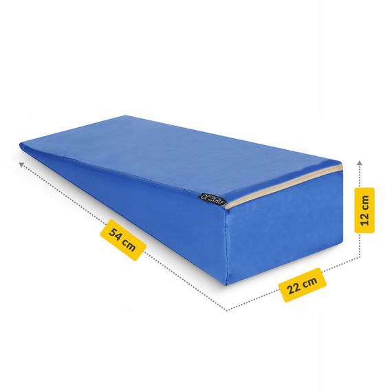 Клин для реабілітації та масажу 4FIZJO 54 x 22 x 12 см Blue (P-5905973403023) | Зображення 3