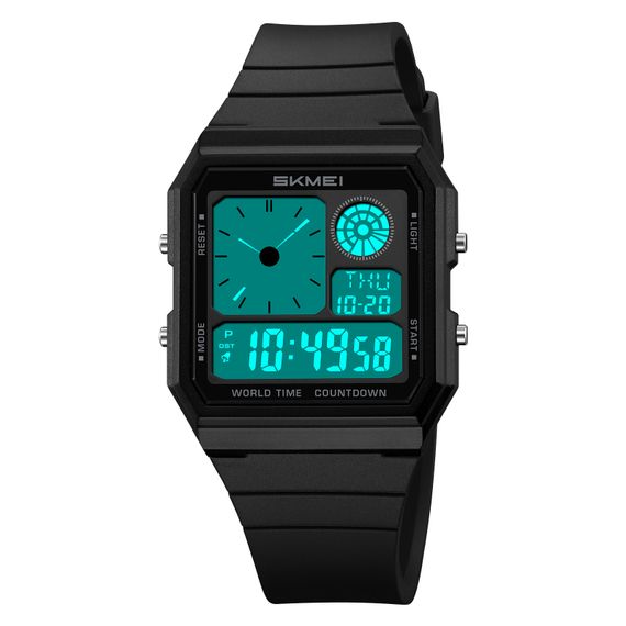 Годинник наручний Skmei 2347BKWT Black-White | Зображення 1
