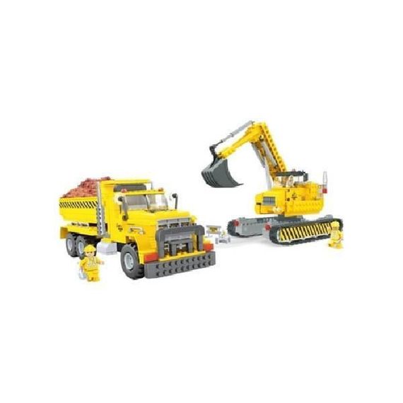 Конструктор Городские строители 605 деталей AUSINI