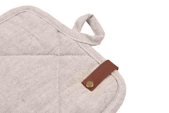 Прихватка Ardesto Oliver, 20х20см, 100% бавовна, бежевий (ART04OB) | Зображення 6