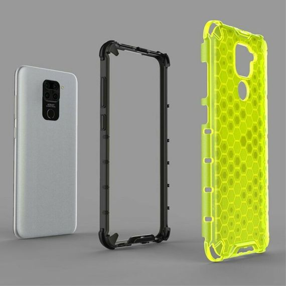 Протиударний чохол Cyberpunk на Xiaomi Redmi Note 9 колір Червоний | Зображення 4